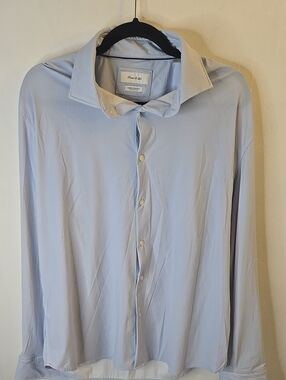 Porter And Ash Light Blue Men's Dress Shirt